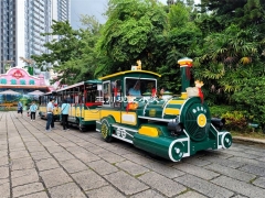 复古休闲燃气轮机旅游火车