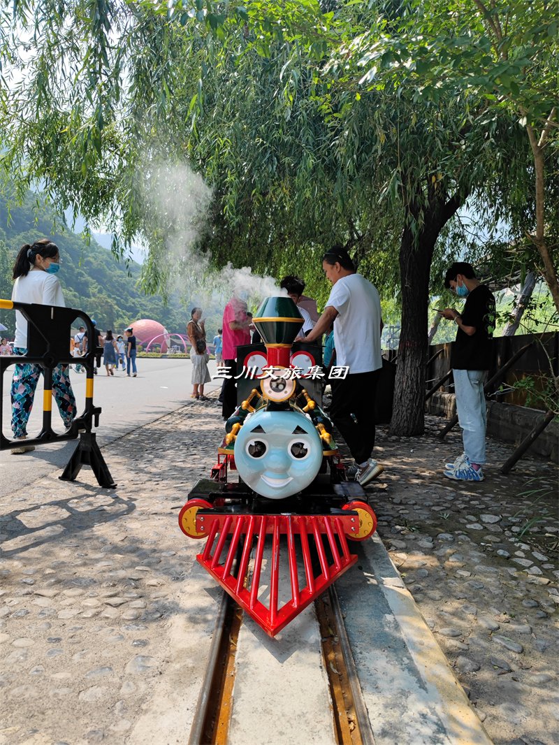 植物园轨道火车,自然景观有轨观光小火车厂家